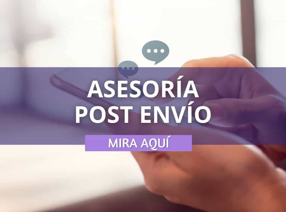 Asesoría post envío desde Japón